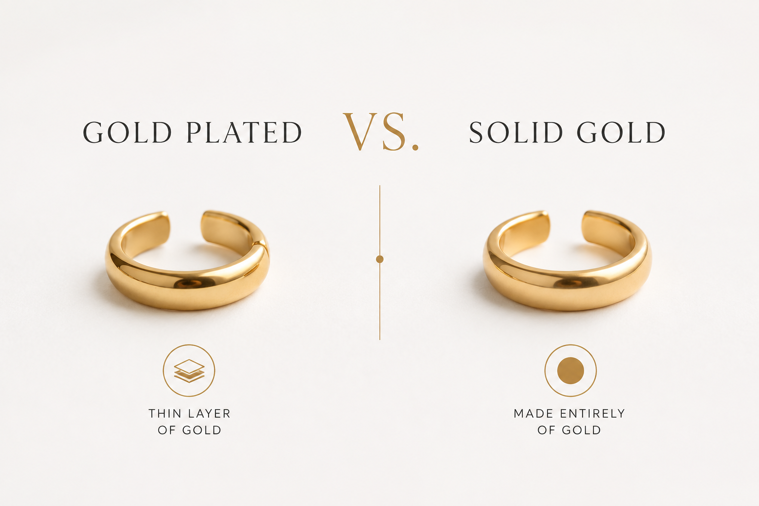 Vergoldet oder Echtgold? Unterschiede, Vor- und Nachteile erklärt