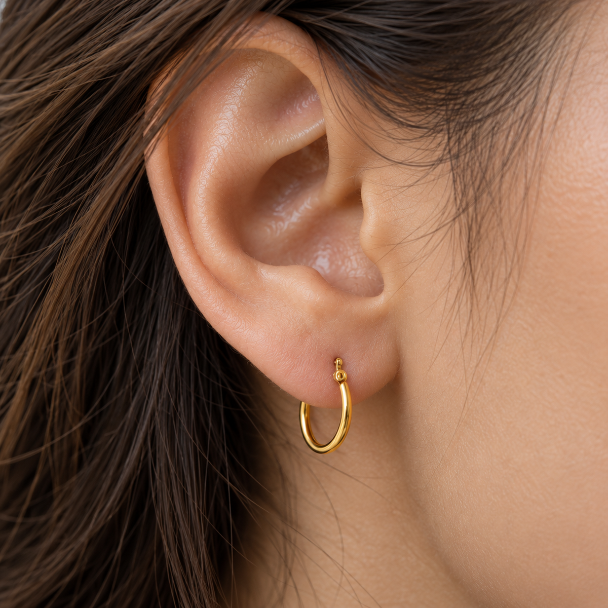Classic Hoop Maxi – Große Creolen aus 750 Gold Suzan Gold