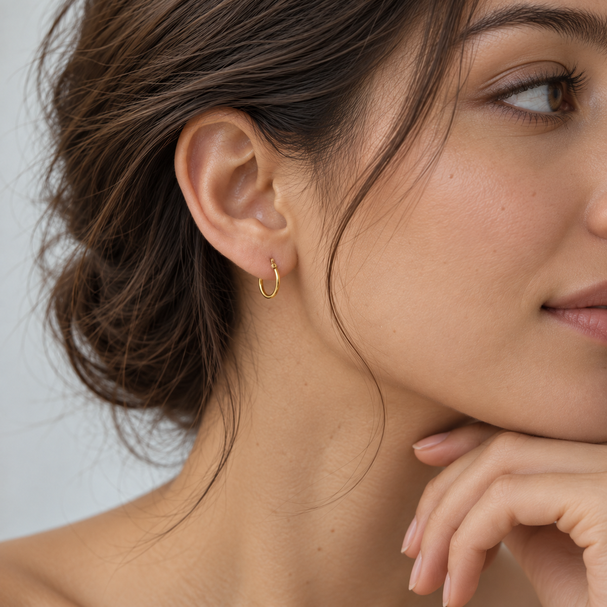 Classic Hoop Maxi – Große Creolen aus 750 Gold Suzan Gold