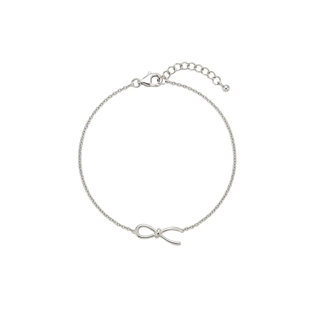 Infinity Knot Bracelet – 925 Sterling Silber Armband Schleife - Suzan Gold