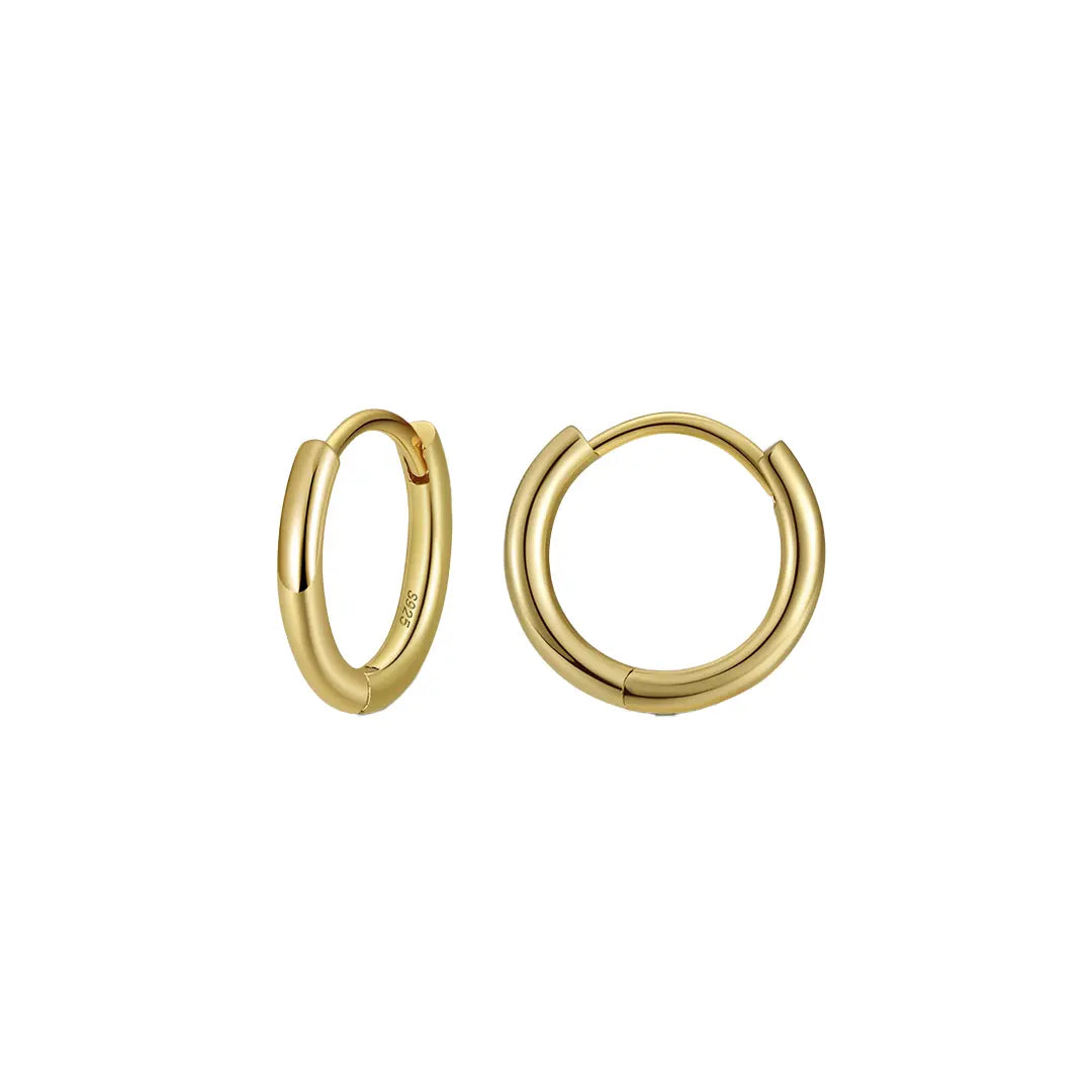GlowHoops – 925er Creolen in Gold & Silber Suzan Gold