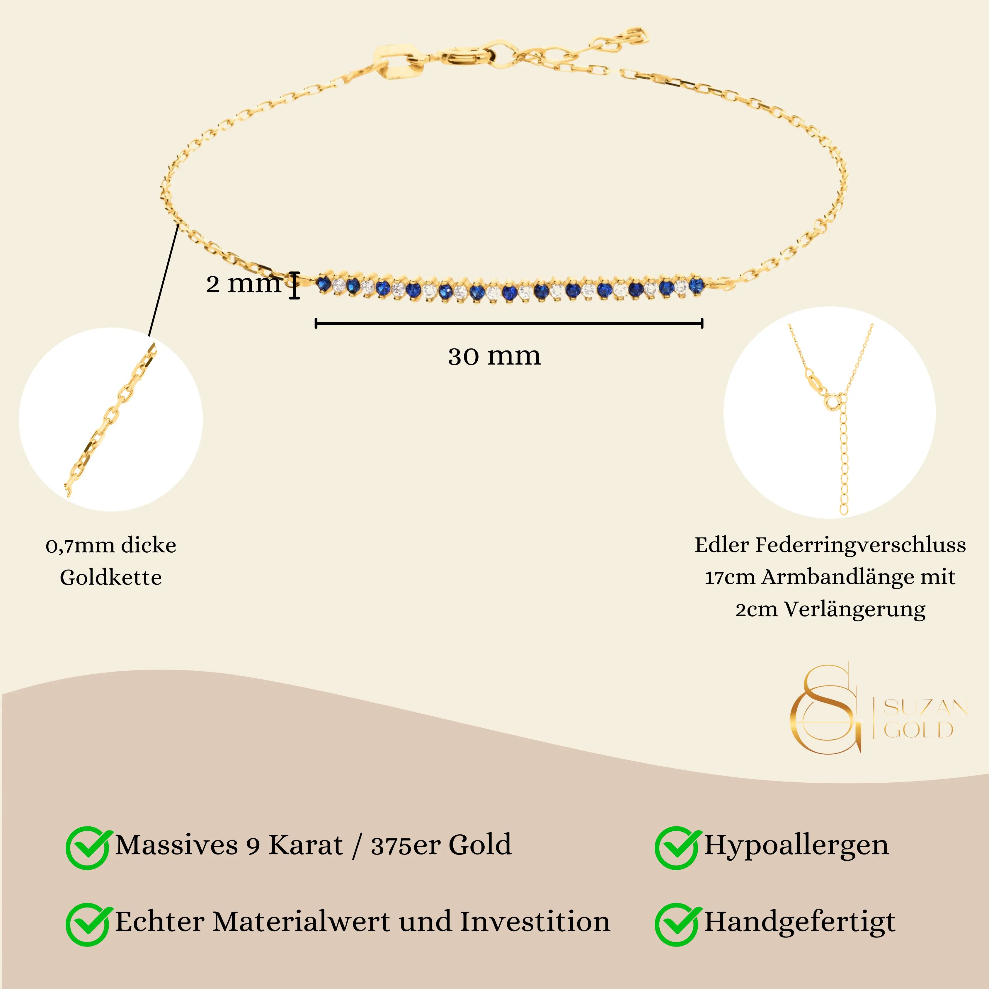 Ocean Armband Suzan Gold