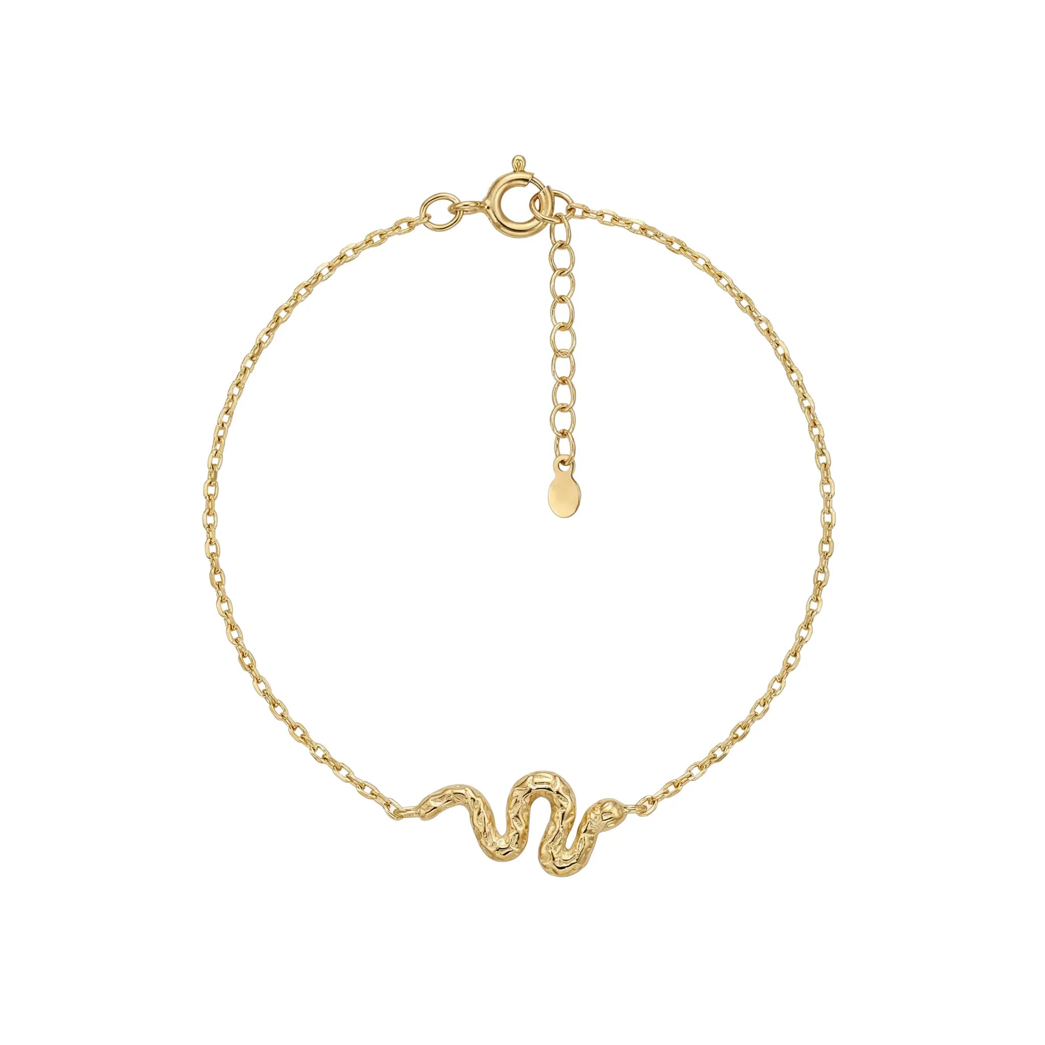 Serpentina – 375 Echtgold Armband mit Schlangenmotiv Suzan Gold