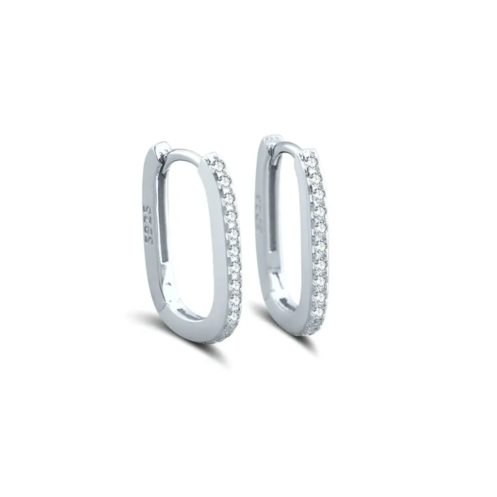 Orabella – Filigrane Huggies-Creolen aus 925 Silber mit Zirkonia Suzan Gold