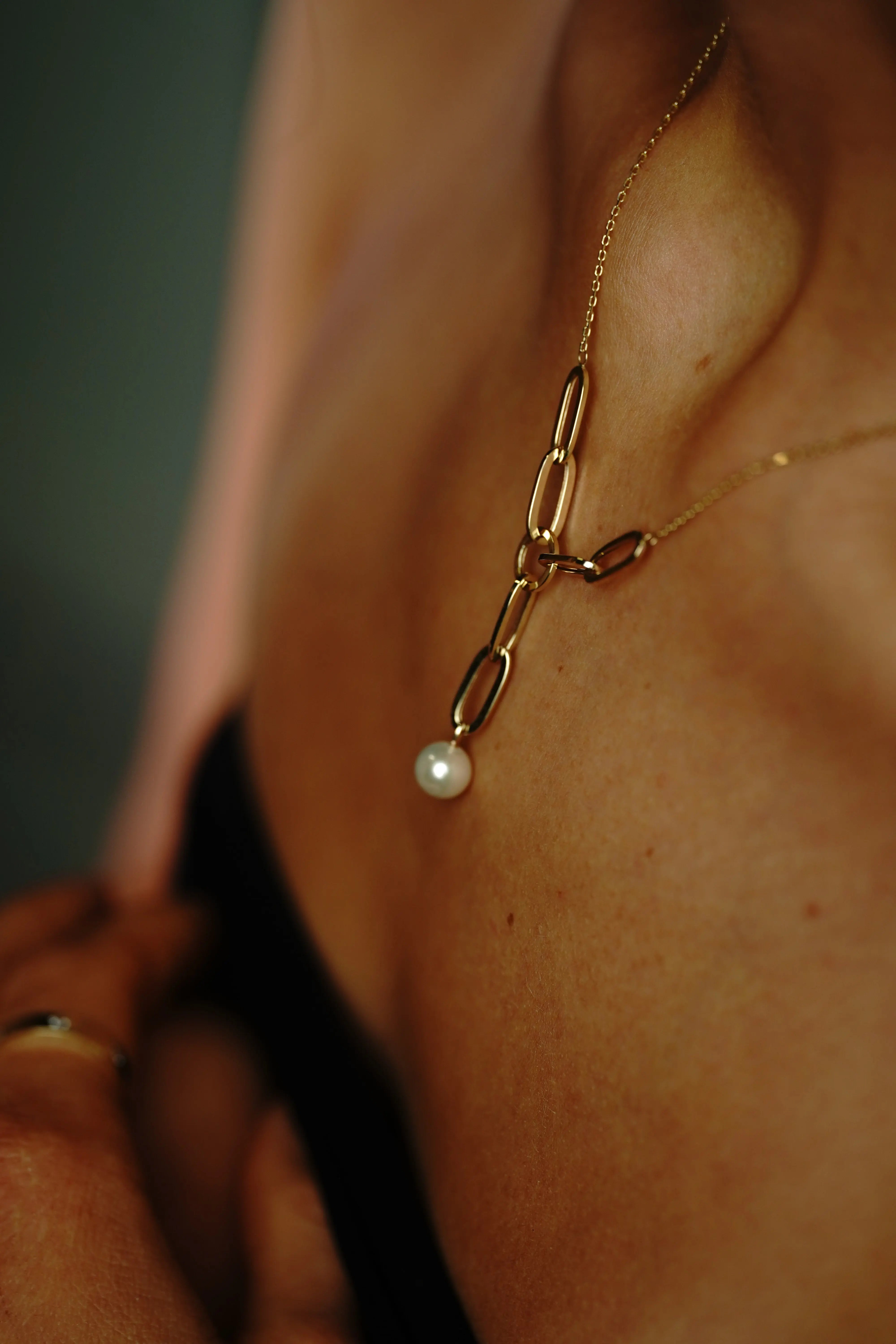 Pearl treasure Kette Suzan Gold