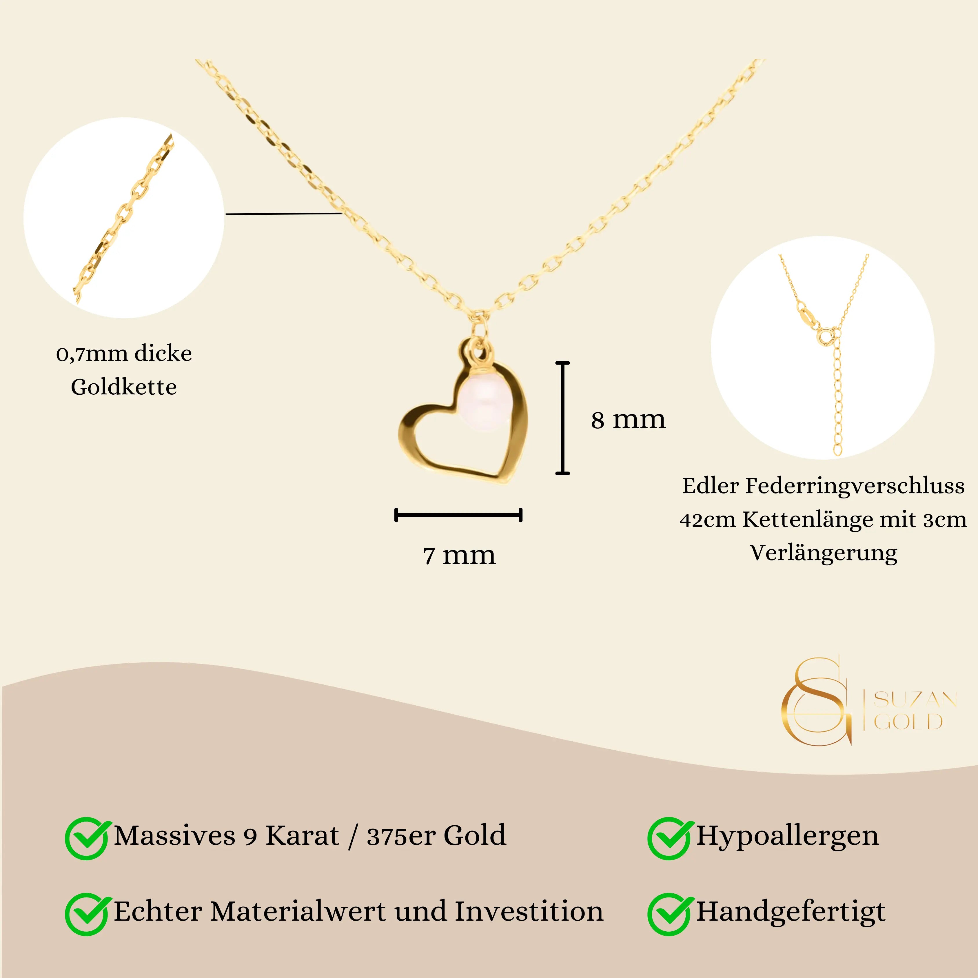 Delicate Love Kette Suzan Gold