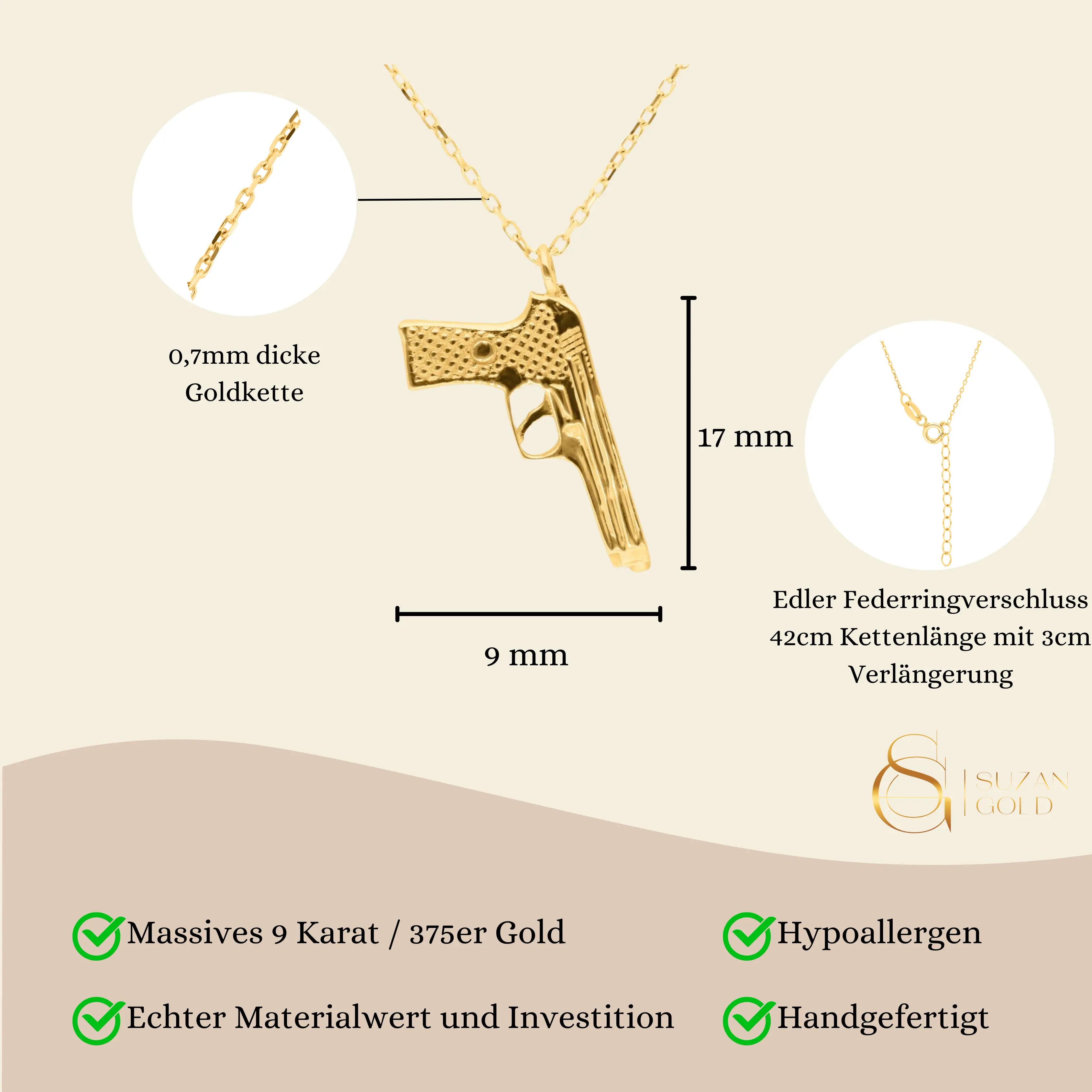 Born to die Kette Suzan Gold