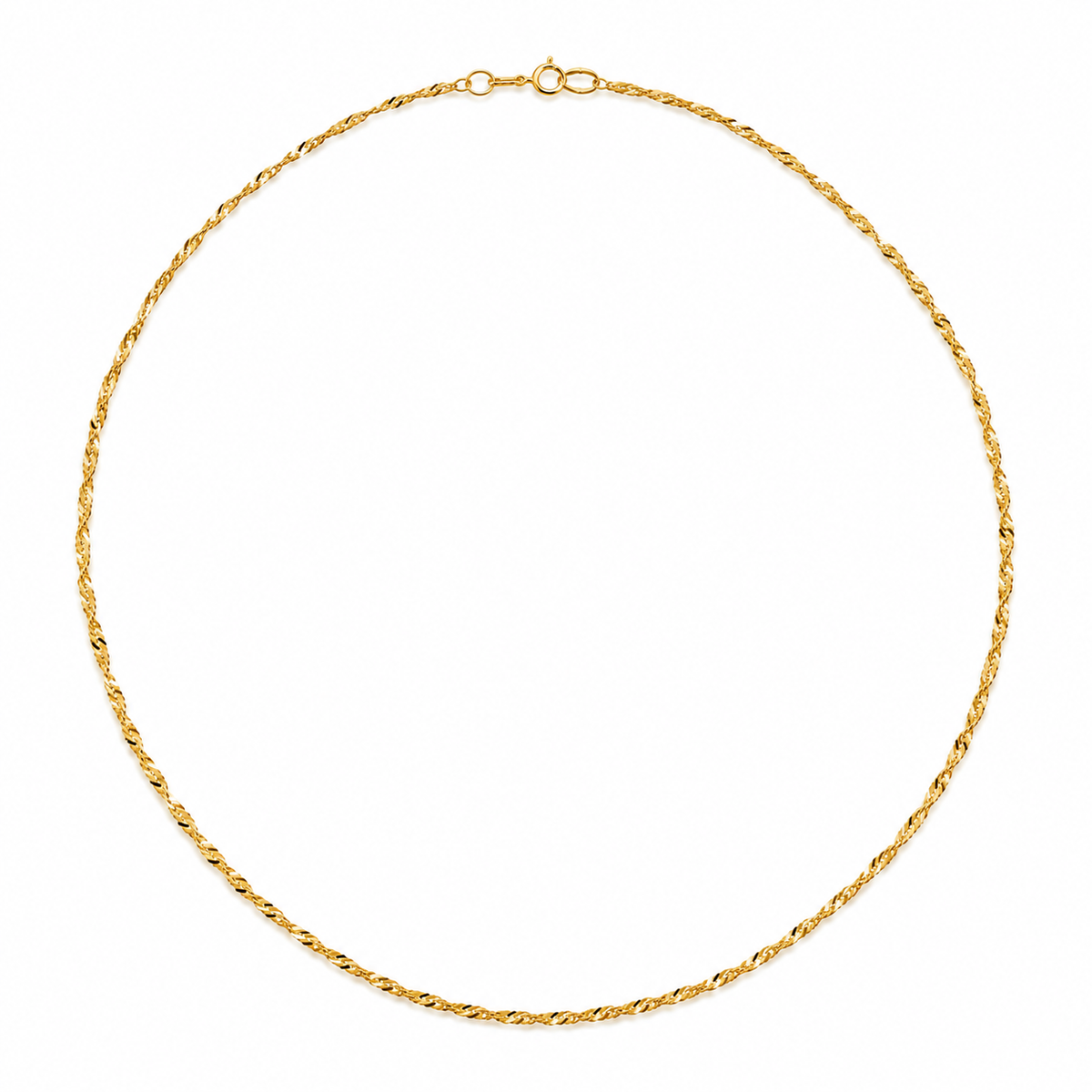 Singapore Chain – Singapurkette aus 750 Gold Suzan Gold