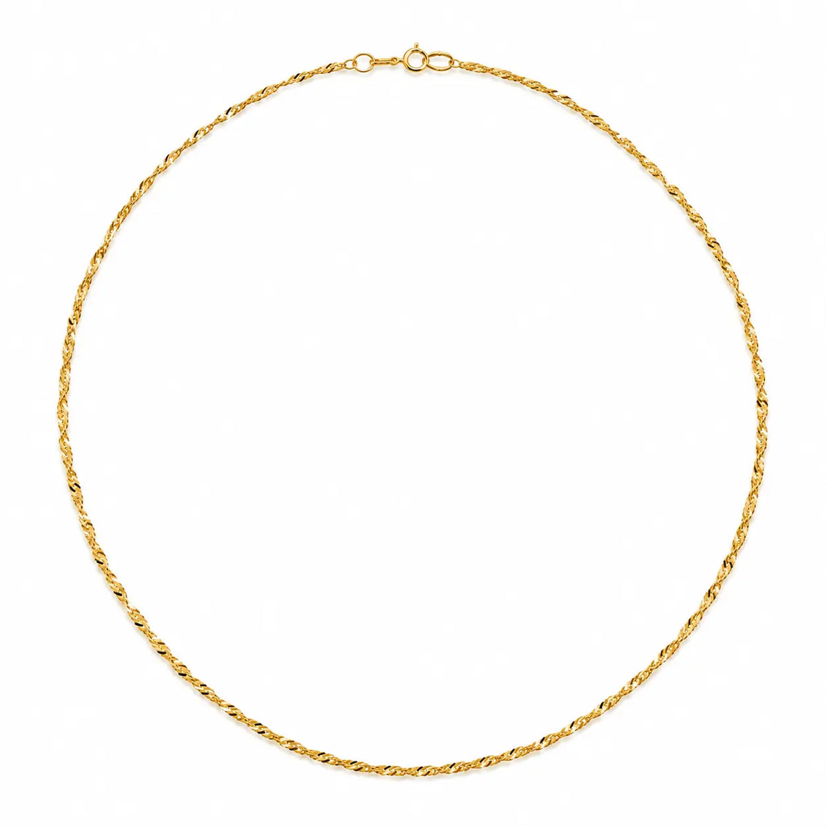 Singapore Chain – Singapurkette aus 750 Gold Suzan Gold