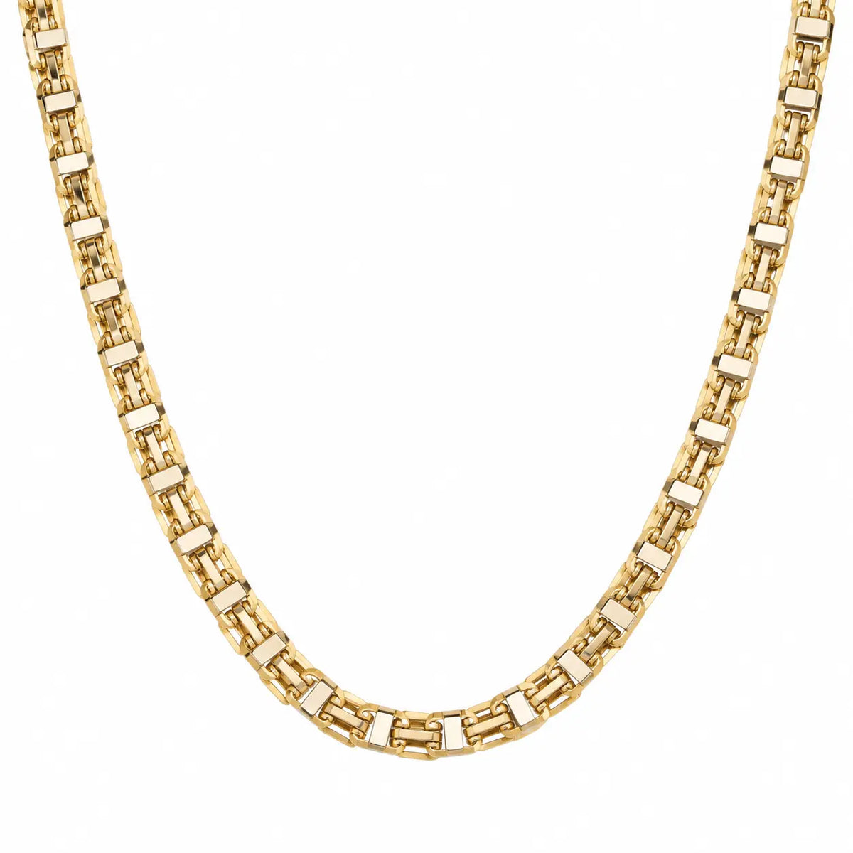 Bicolor Link – Gliederkette in Bicolor aus 750 Gold Suzan Gold