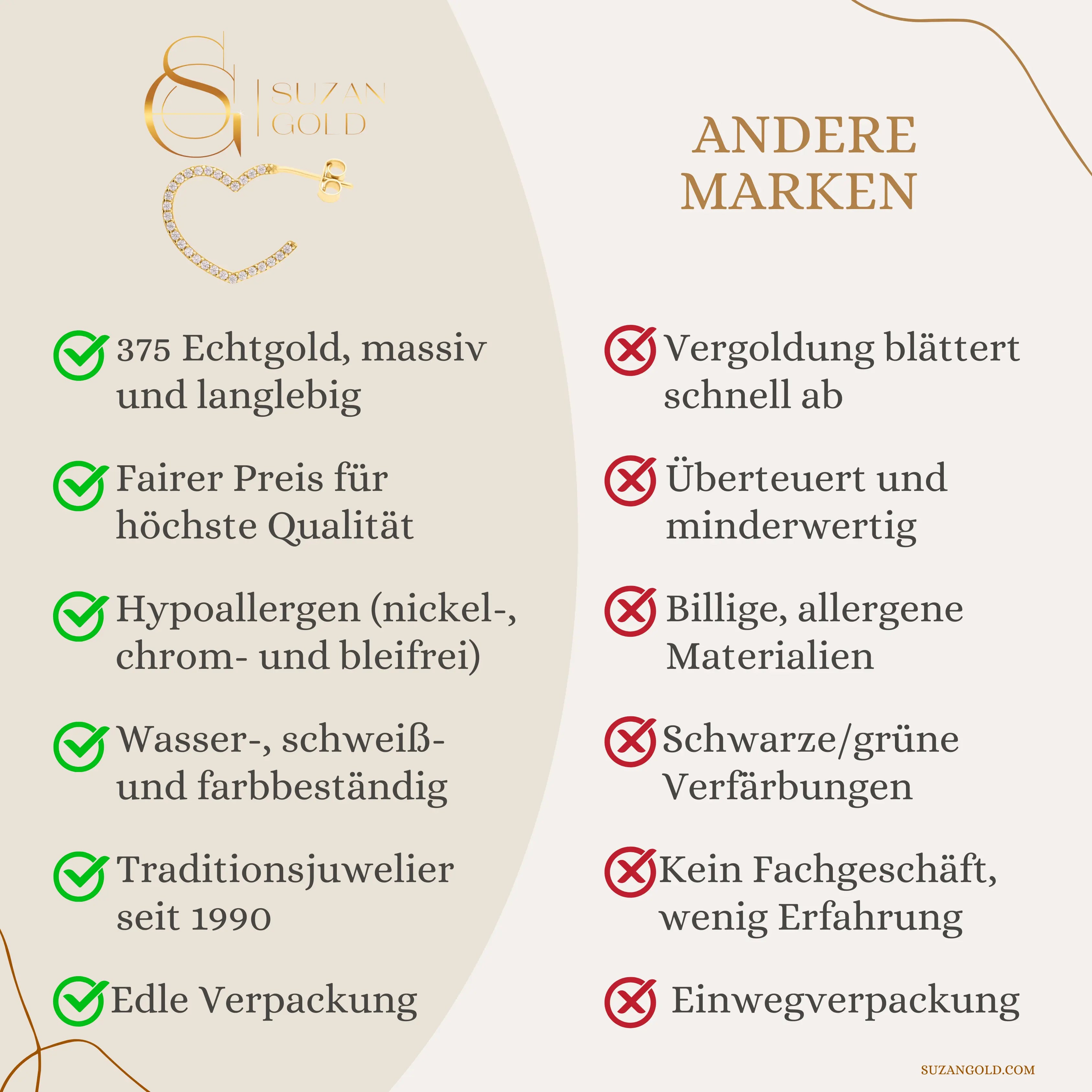 Love Creolen Suzan Gold