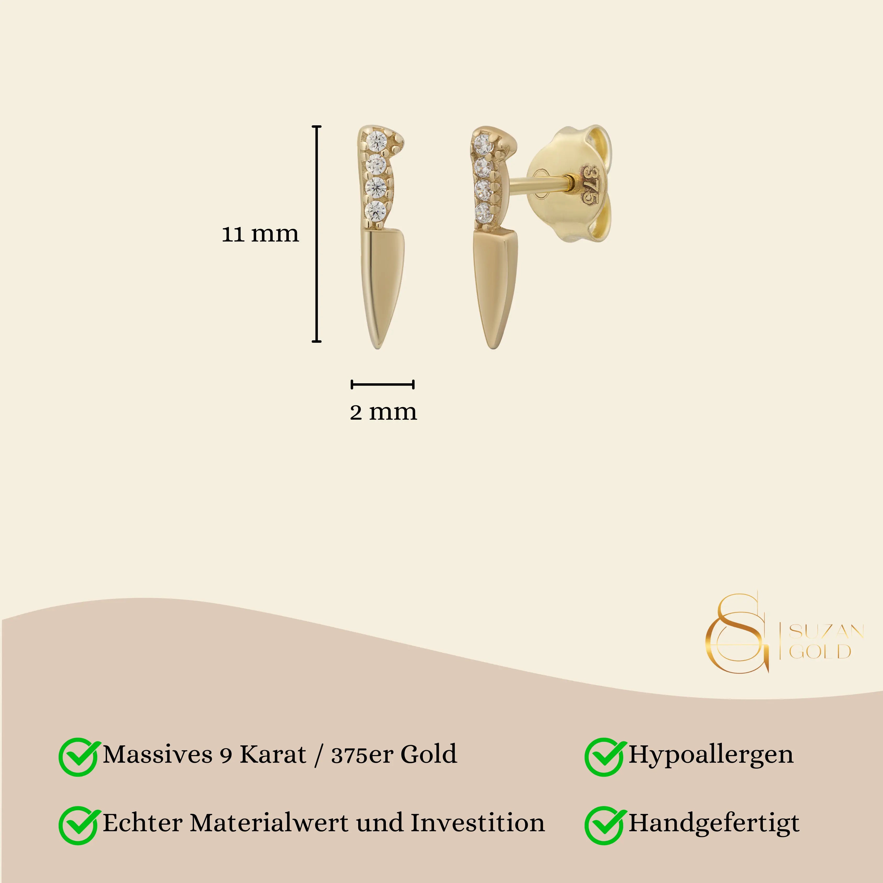 Kiss and Kill Stecker Suzan Gold