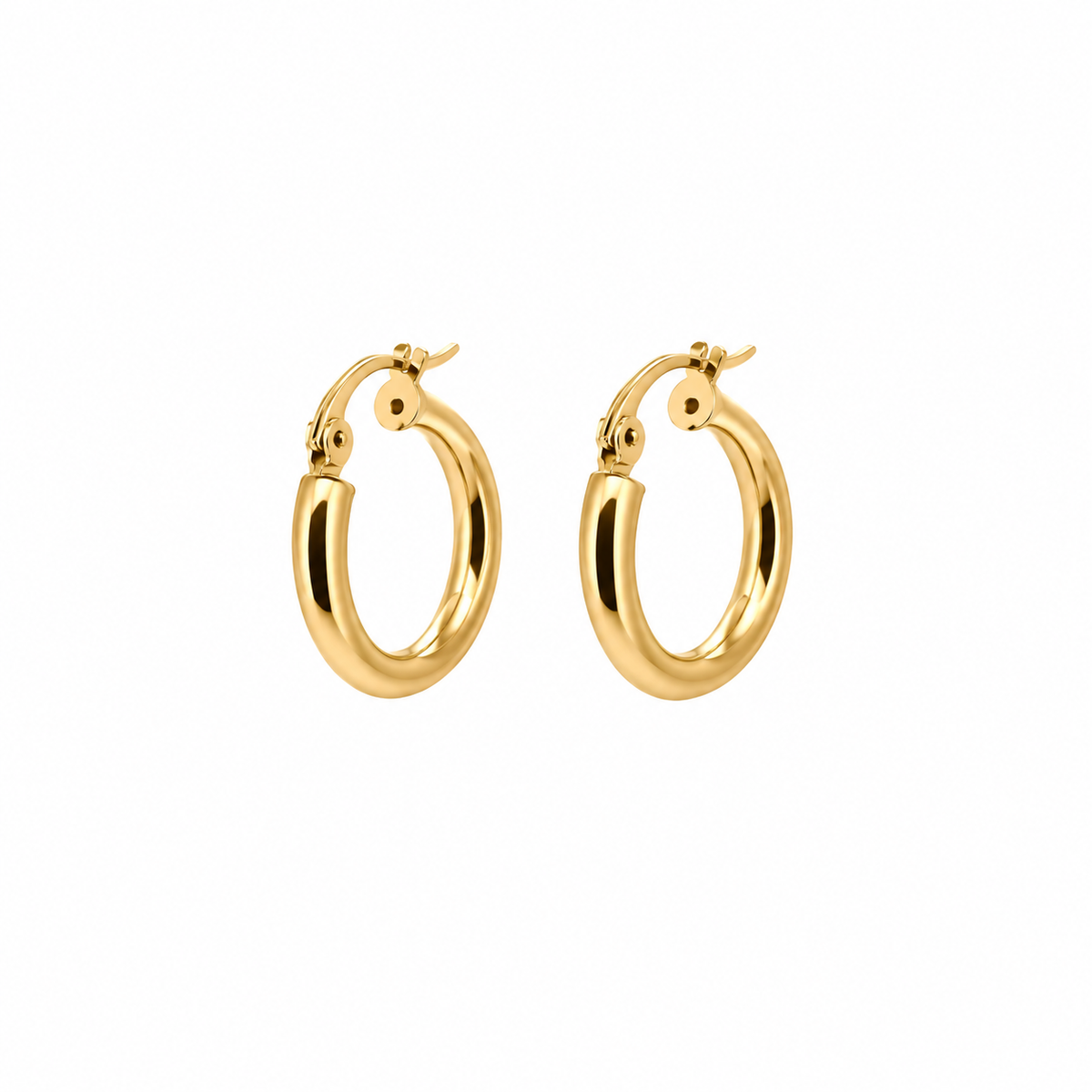 Classic Hoop – Kleine Creolen aus 750 Gold Suzan Gold