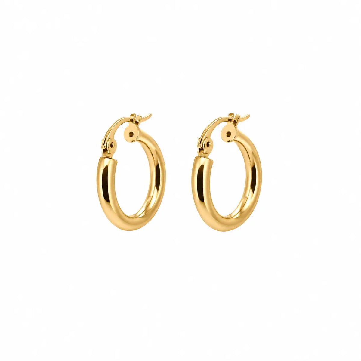 Classic Hoop – Kleine Creolen aus 750 Gold Suzan Gold