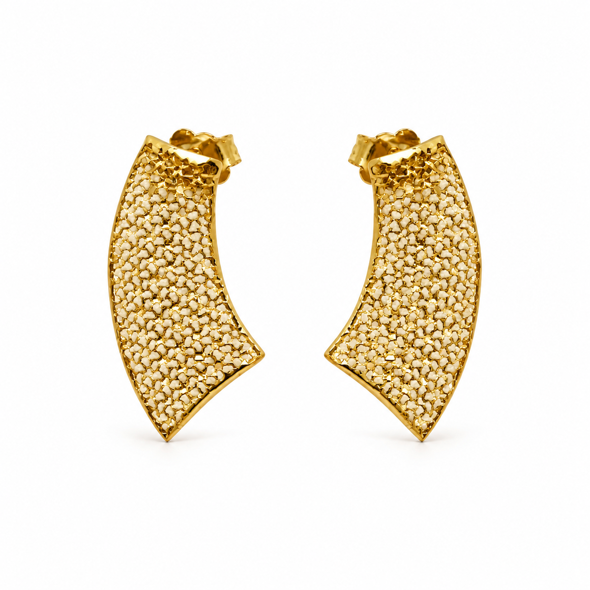 Golden Ribbon Schmuckset aus 750 Gold