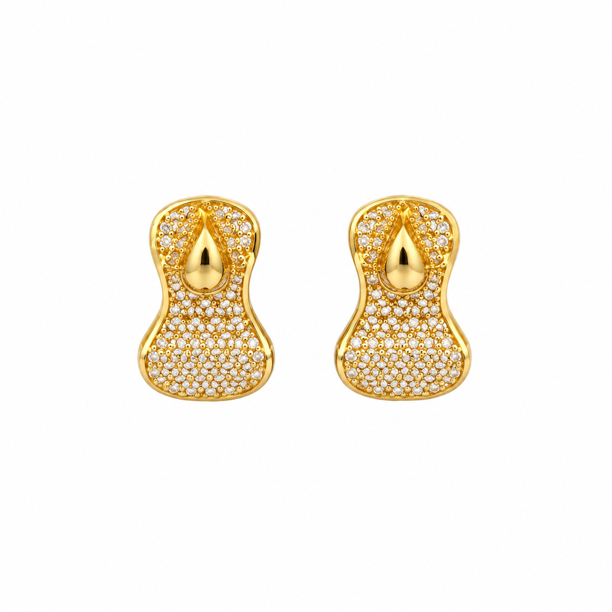 Clover Filigree Schmuckset aus 750 Gold