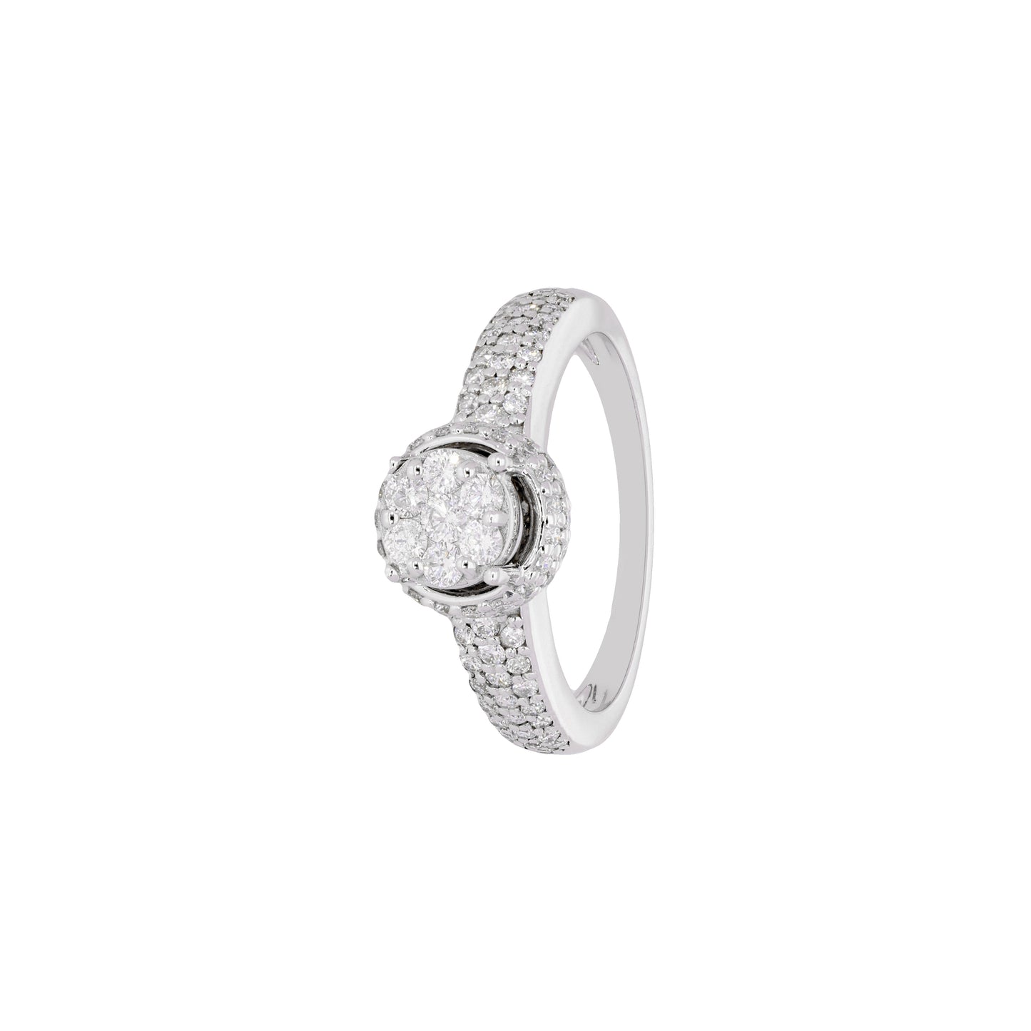 Delicacy Pave Verlobungsring - suzangold