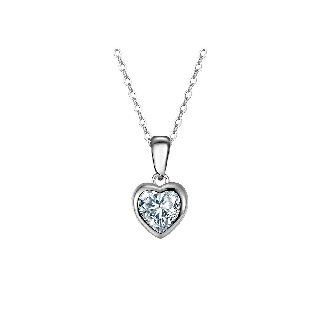Liora Herz-Zirkonia-Kette aus 925 Silber Suzan Gold