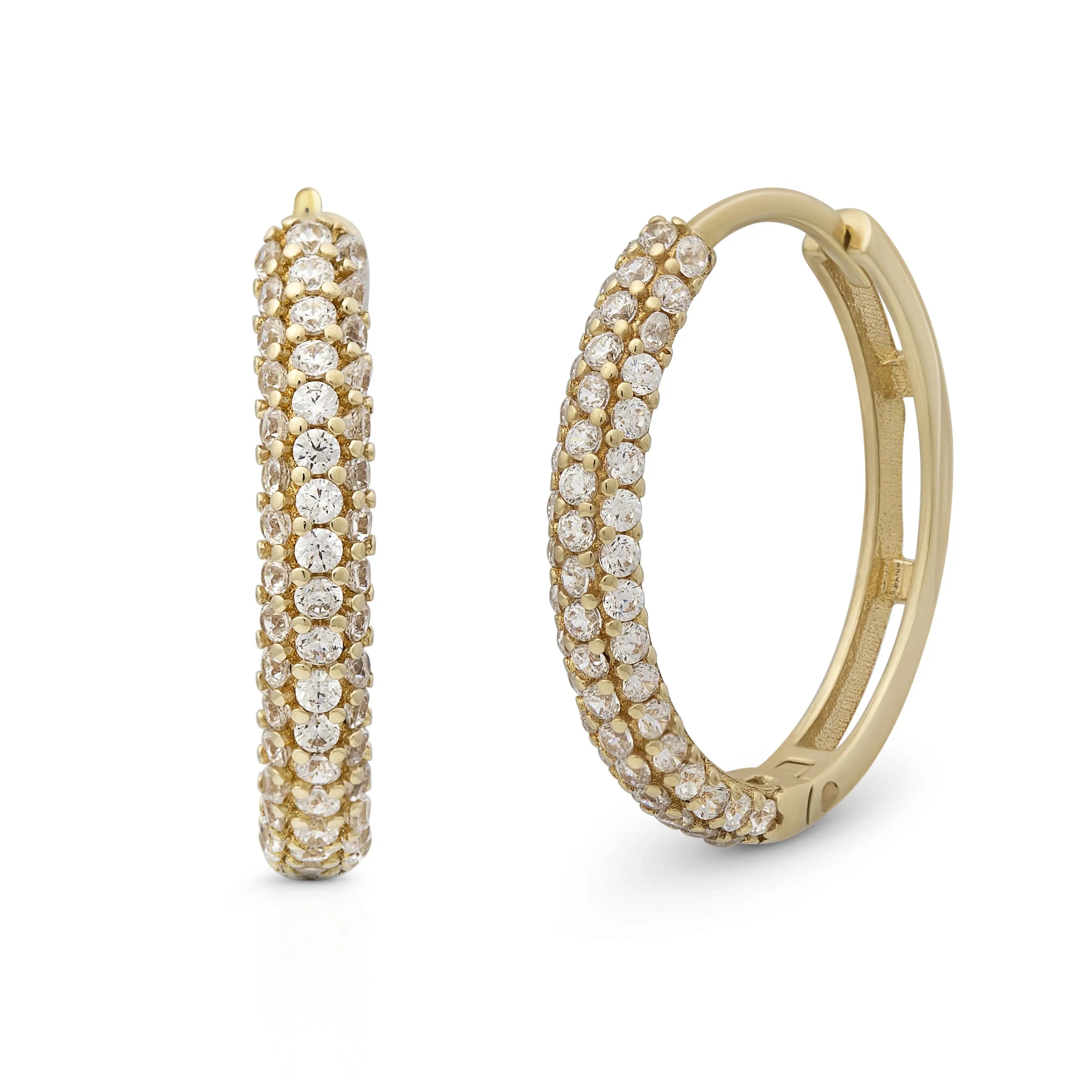 Oval Suzan Creolen Suzan Gold