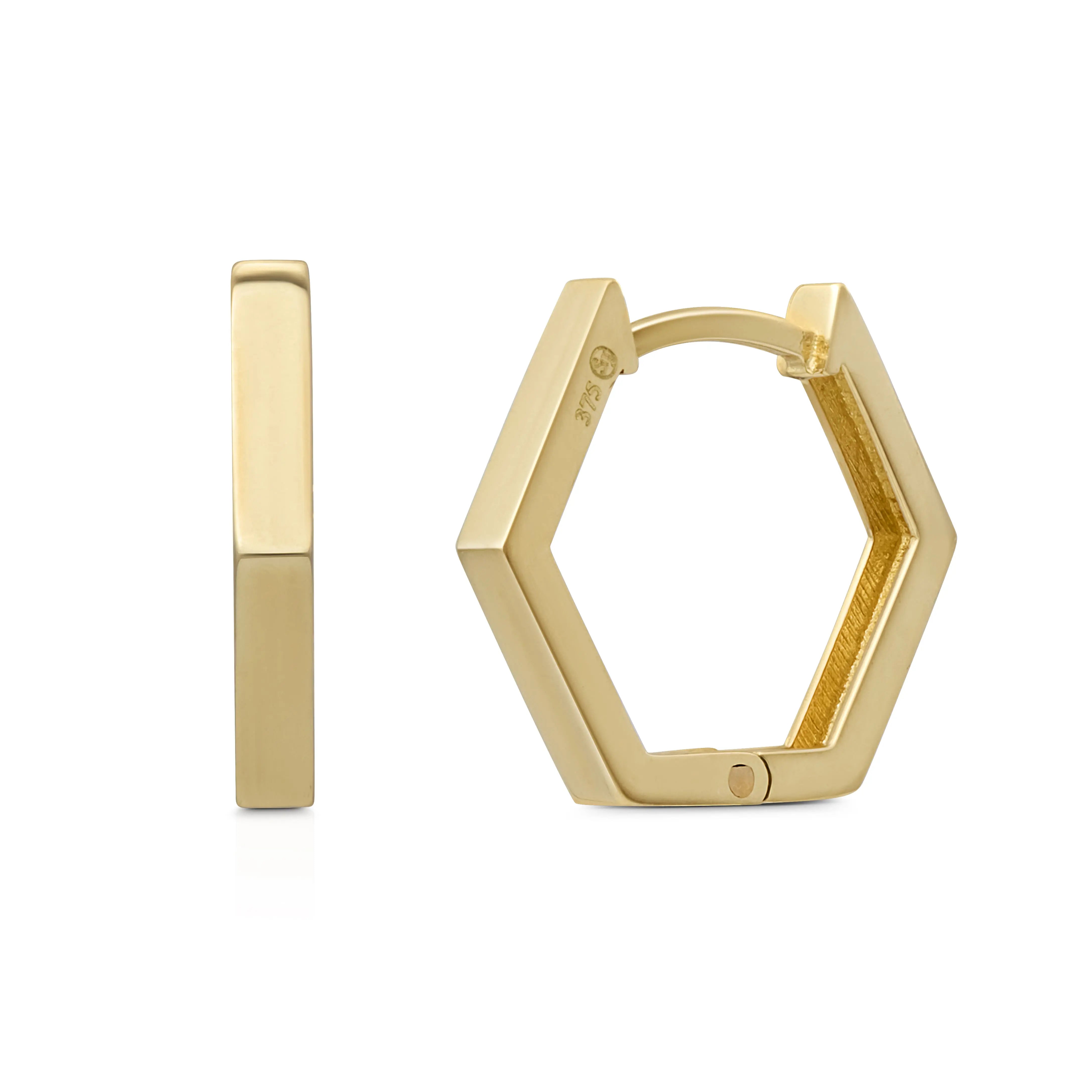 Edgy Creolen Suzan Gold