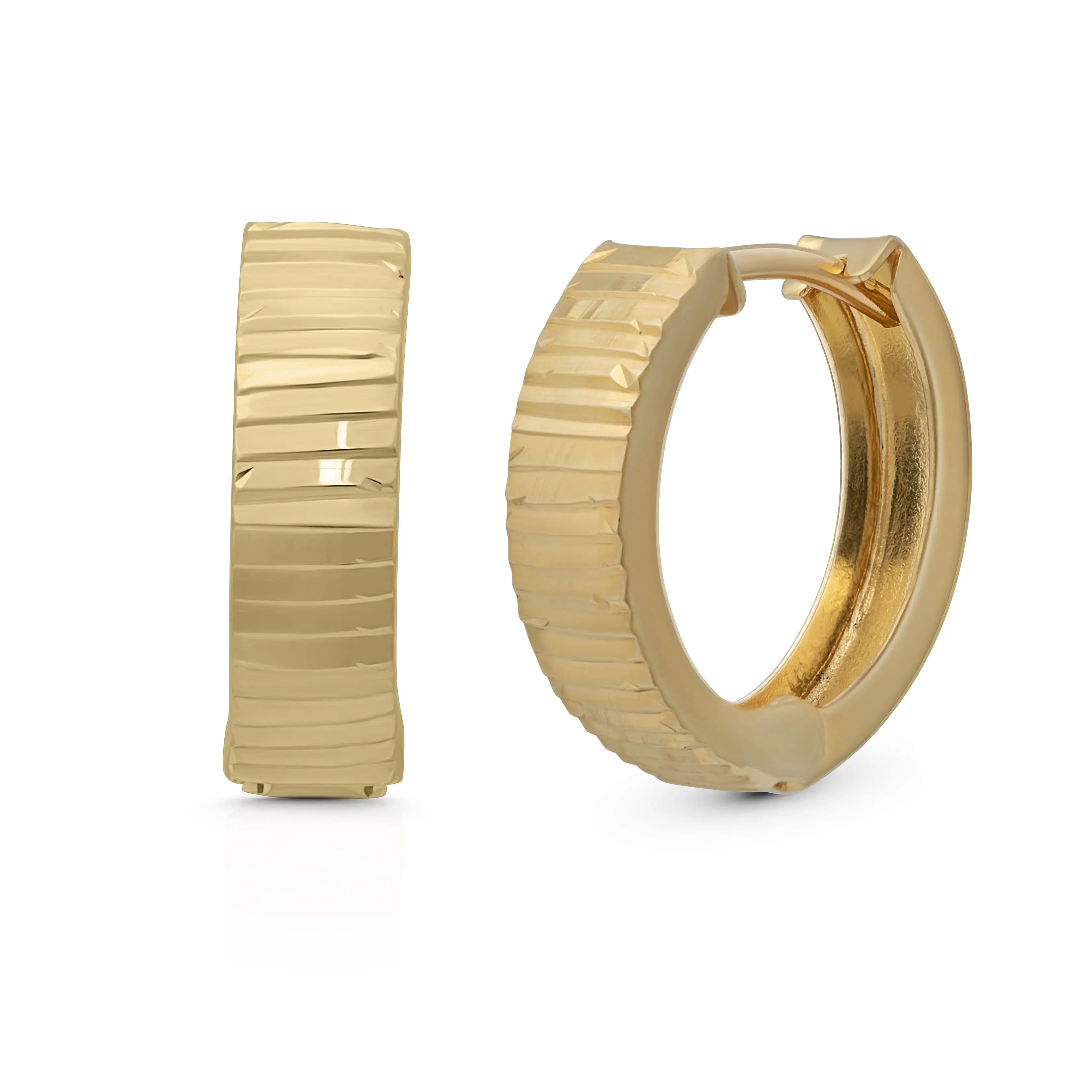 Disco Creolen Suzan Gold