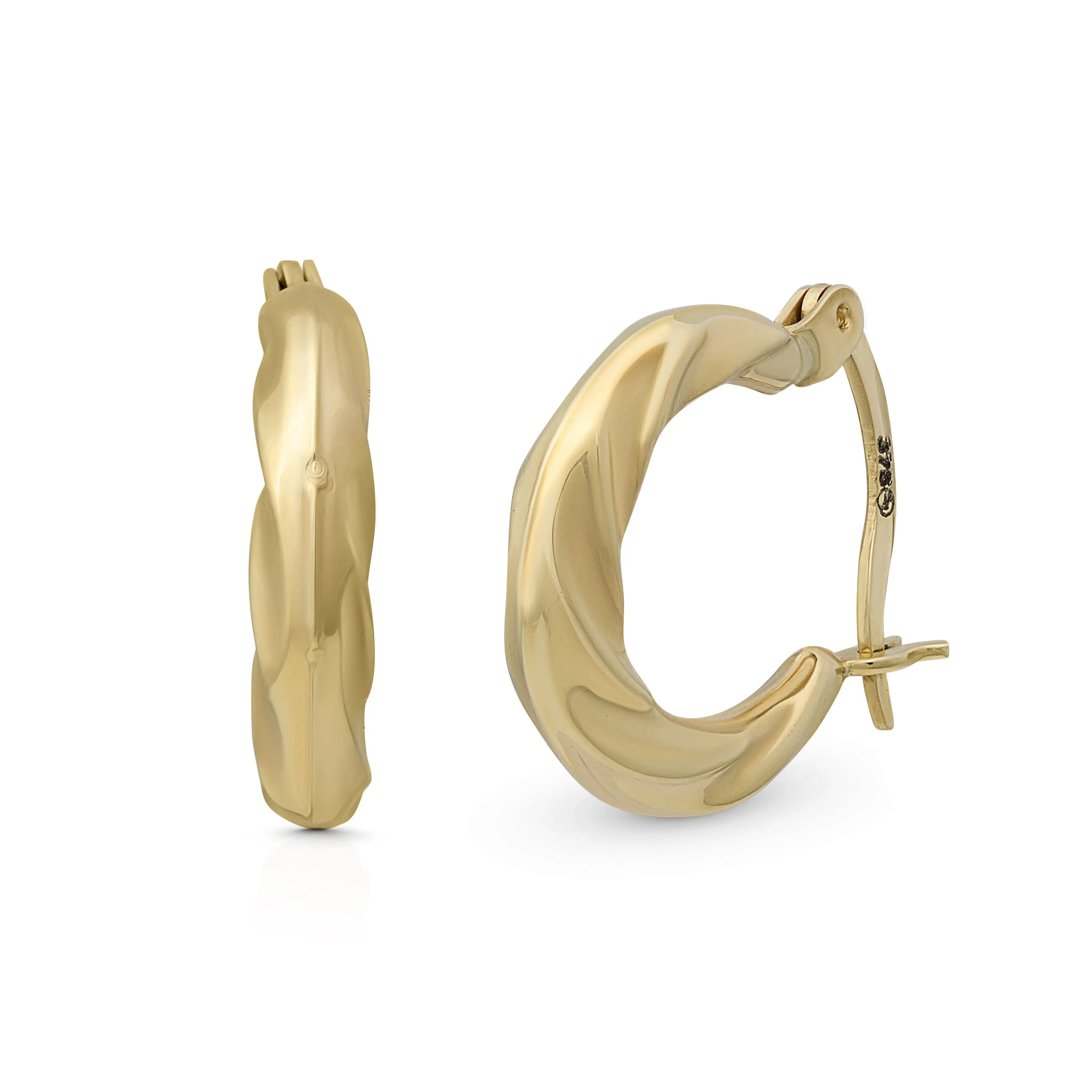 Twisted Creolen Suzan Gold