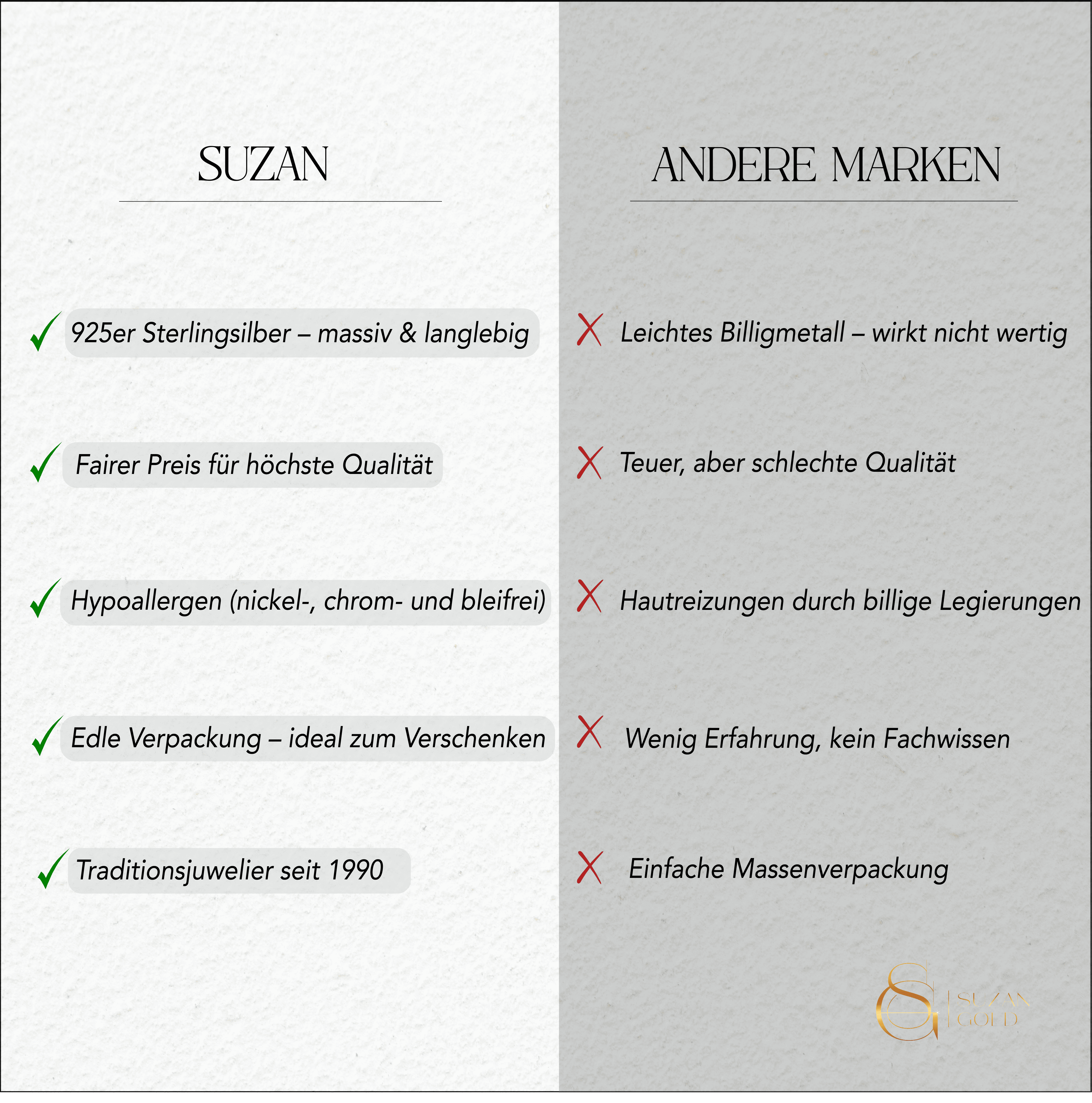 Gloryline – Kreuzkette Damen 925 Silber mit Zirkonia