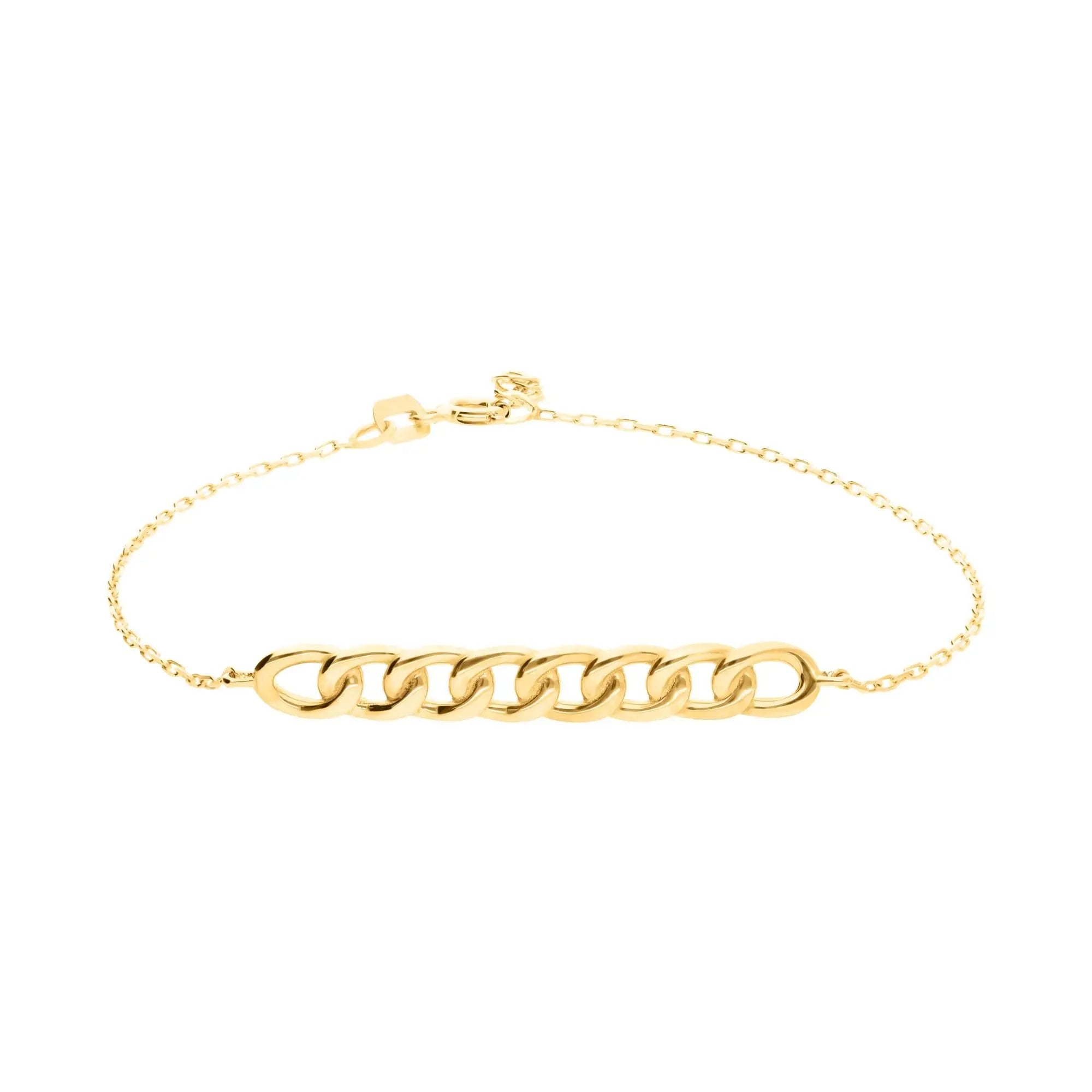 Curb Chain Armband - suzangold