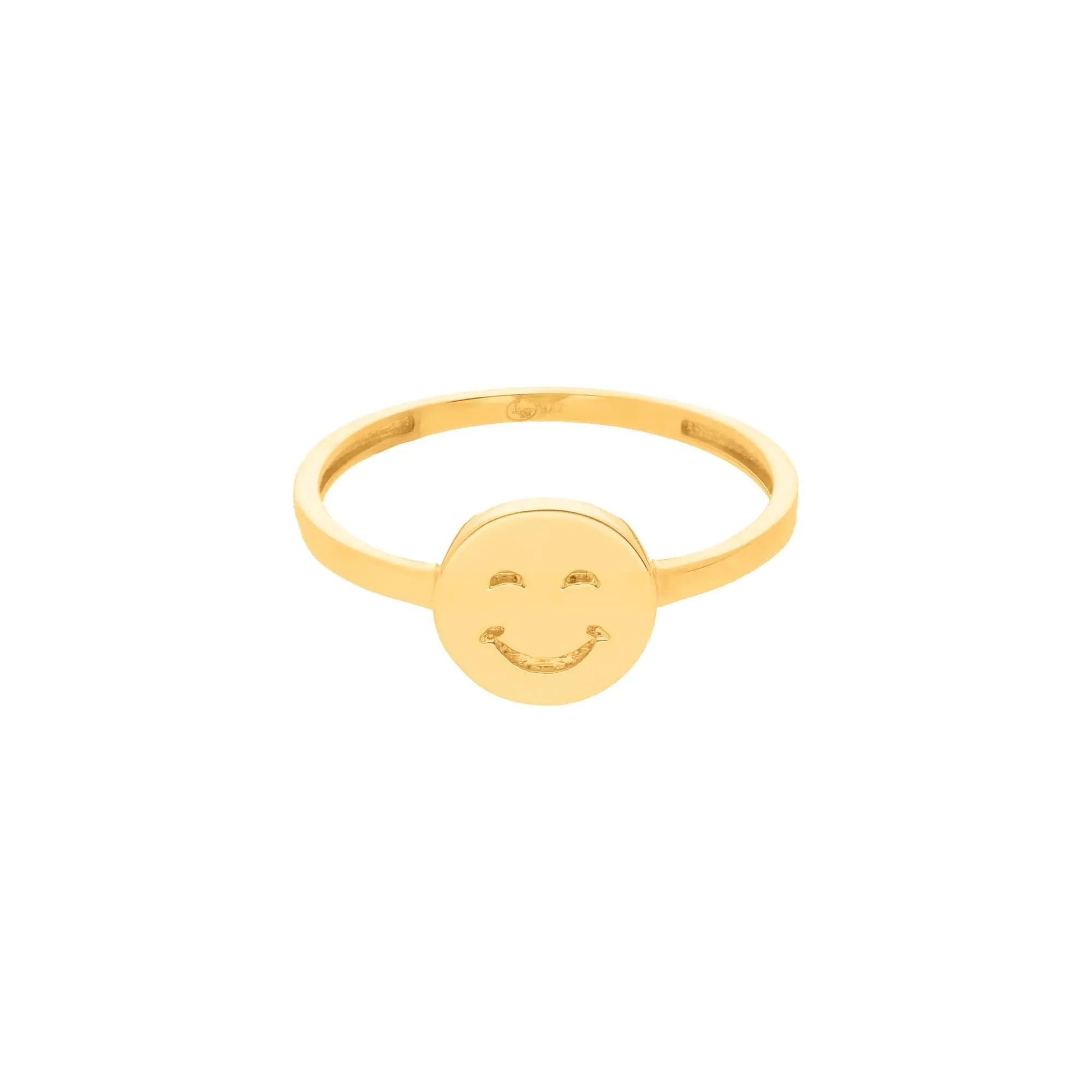 Smiley Ring - suzangold
