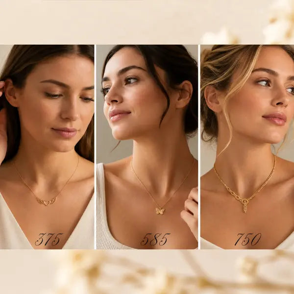 375, 585 oder 750 Gold: Welcher Goldgehalt passt zu deinem Schmuckstil? Suzan Gold