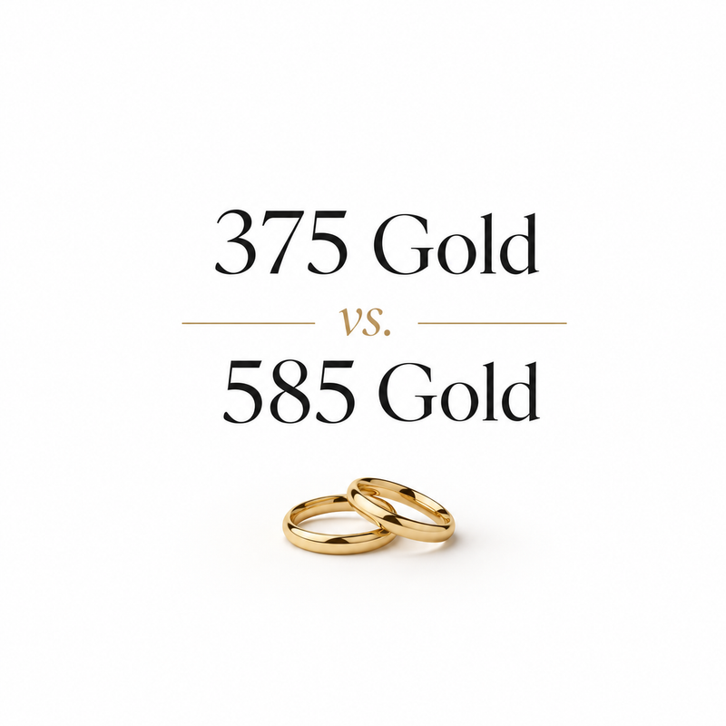 375 Gold vs. 585 Gold – Was ist der Unterschied und welche Legierung ist die bessere Wahl?