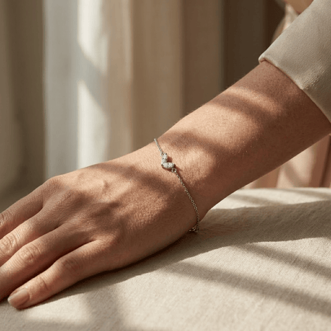 Marquise Stone Bracelet – 925 Sterling Silber Armband Zirkonia - Suzan Gold