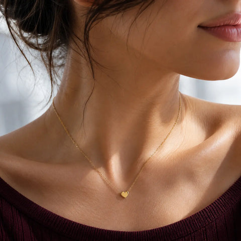 Pure Heart – Herz-Halskette aus 585 Gold Suzan Gold