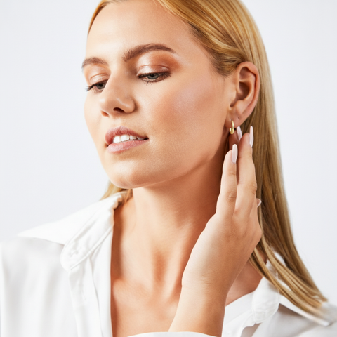 GlowHoops – 925er Creolen in Gold & Silber