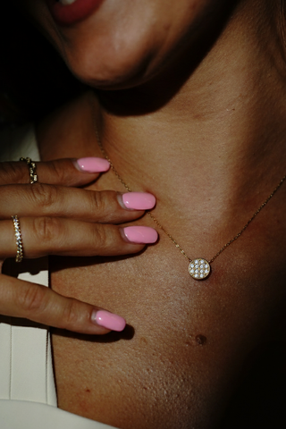 Milari Zirkonia-Kette aus 925 Silber – rund & elegant