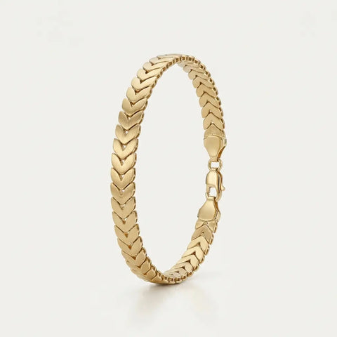 Curbellea – 375 Echtgold Panzerarmband klassisch - Suzan GoldArmbänder