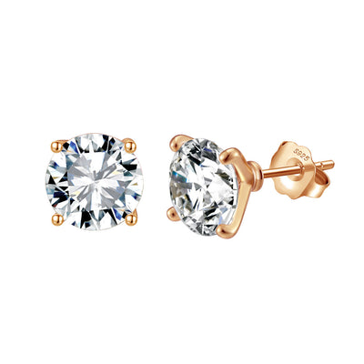 ROSÉVERGOLDET OHRRINGE