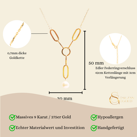 Pearl treasure Kette