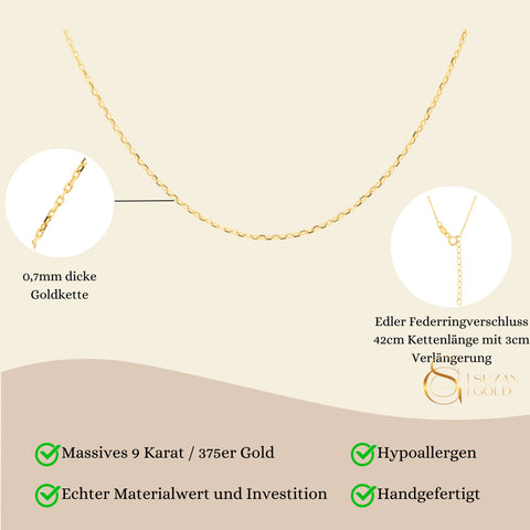 Simplicity Kette Suzan Gold
