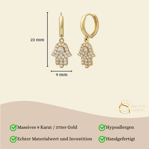 Fatimas Hand Creolen