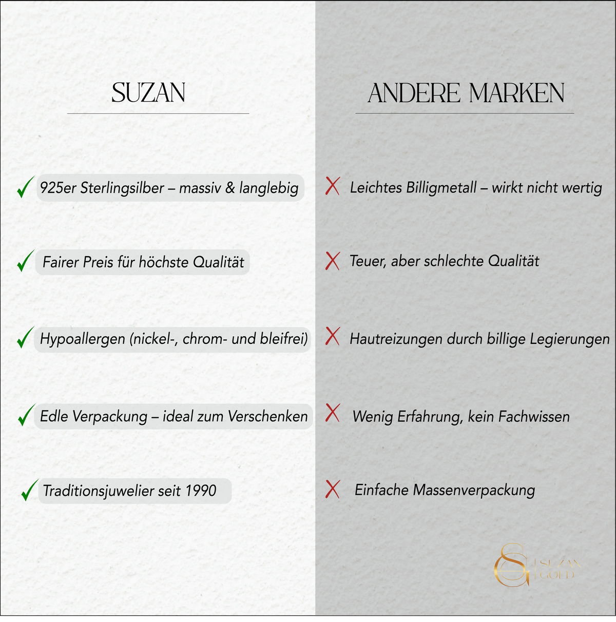 Twistia – Creolen aus 925 Silber mit überkreuztem Design Suzan Gold