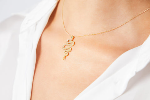 Snake Kette - suzangold